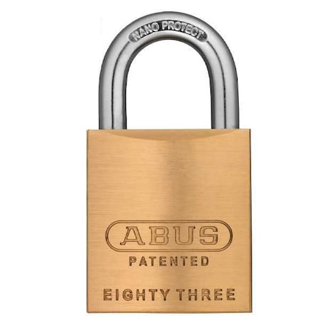 Abus Abus: S2 Rekeyable 83 Series 1-3/4 Brass Body CORBIN Keyway 60, 59A1-A2, 59B1-B2 ABS-83648